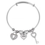 Lock Key Bangle
