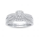 14K 0.33ct Diamond Bridal Ring