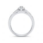 14K 0.33ct Diamond Bridal Ring - Image 3
