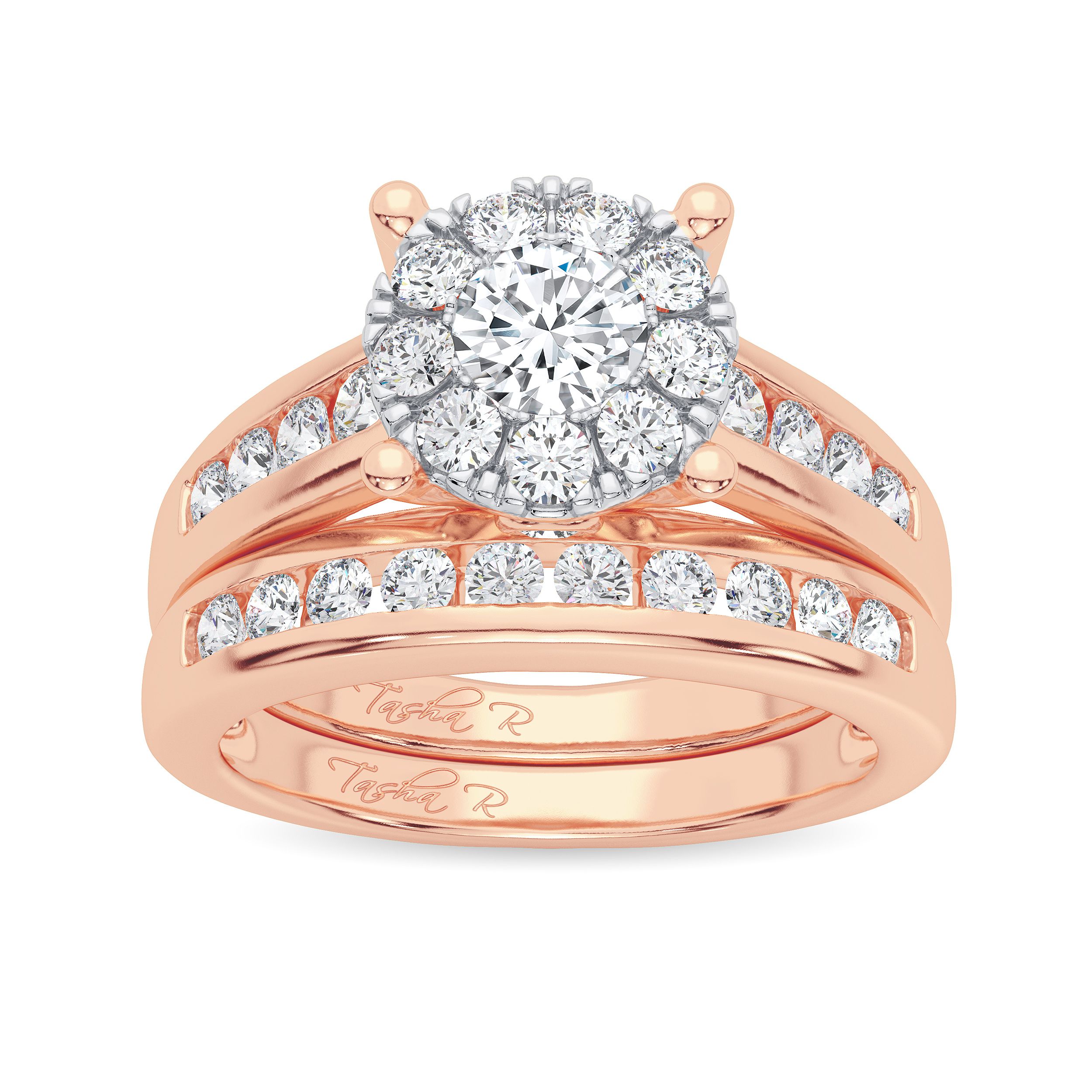 050175_1.jpg 10k 0.50Ct Diamond Bridal Ring - Image 1