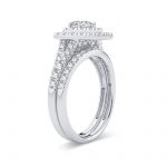 14K 1.00CT Diamond Bridal Ring - Image 2