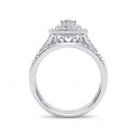14K 1.00CT Diamond Bridal Ring - Image 3