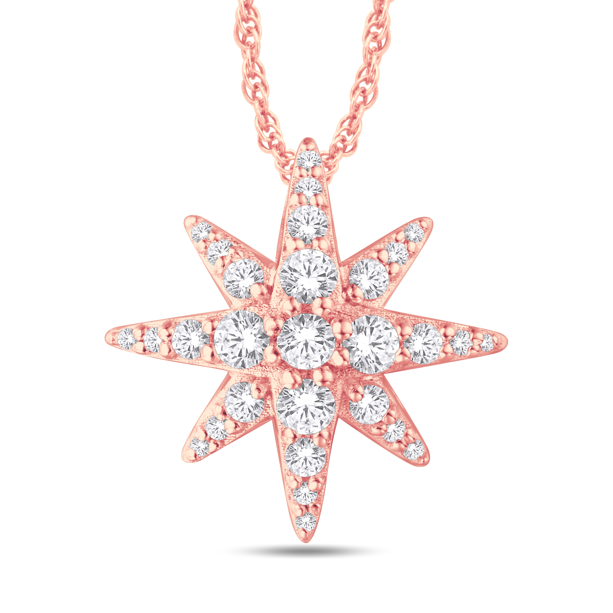 0825943-RG.jpg 10KT-0.25CTW PENDANT - Image 1