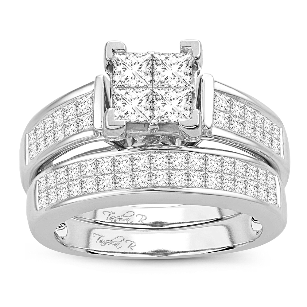 22100_1.jpg 14K 2.00CT DIAMOND BRIDAL RING - Image 1