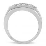 14K  1.00CT DIAMOND MENS RING - Image 3