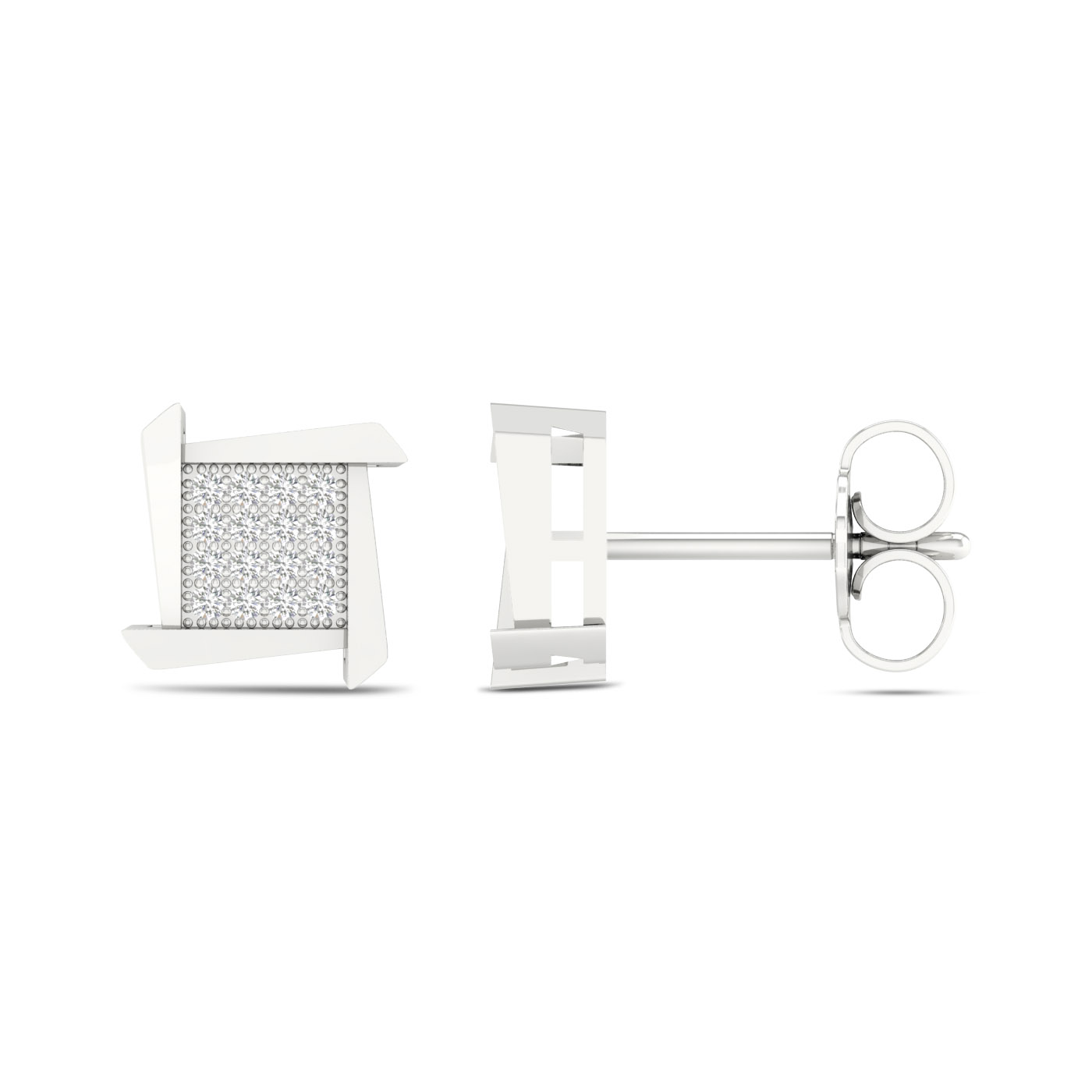 26691.jpg 10K 0.10CT Diamond Earring - Image 1