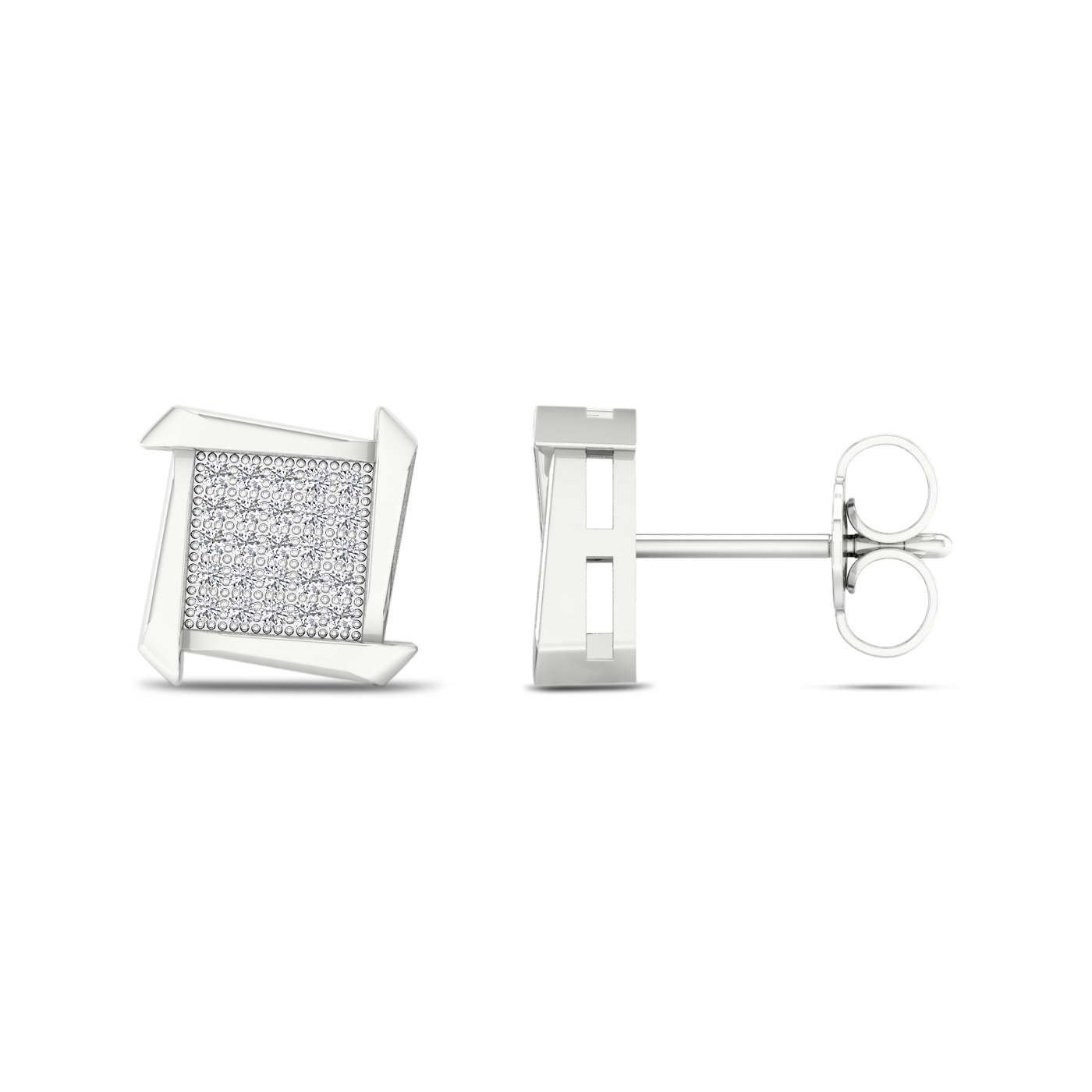 26693.jpg 10K 0.15CT Diamond Earring - Image 1