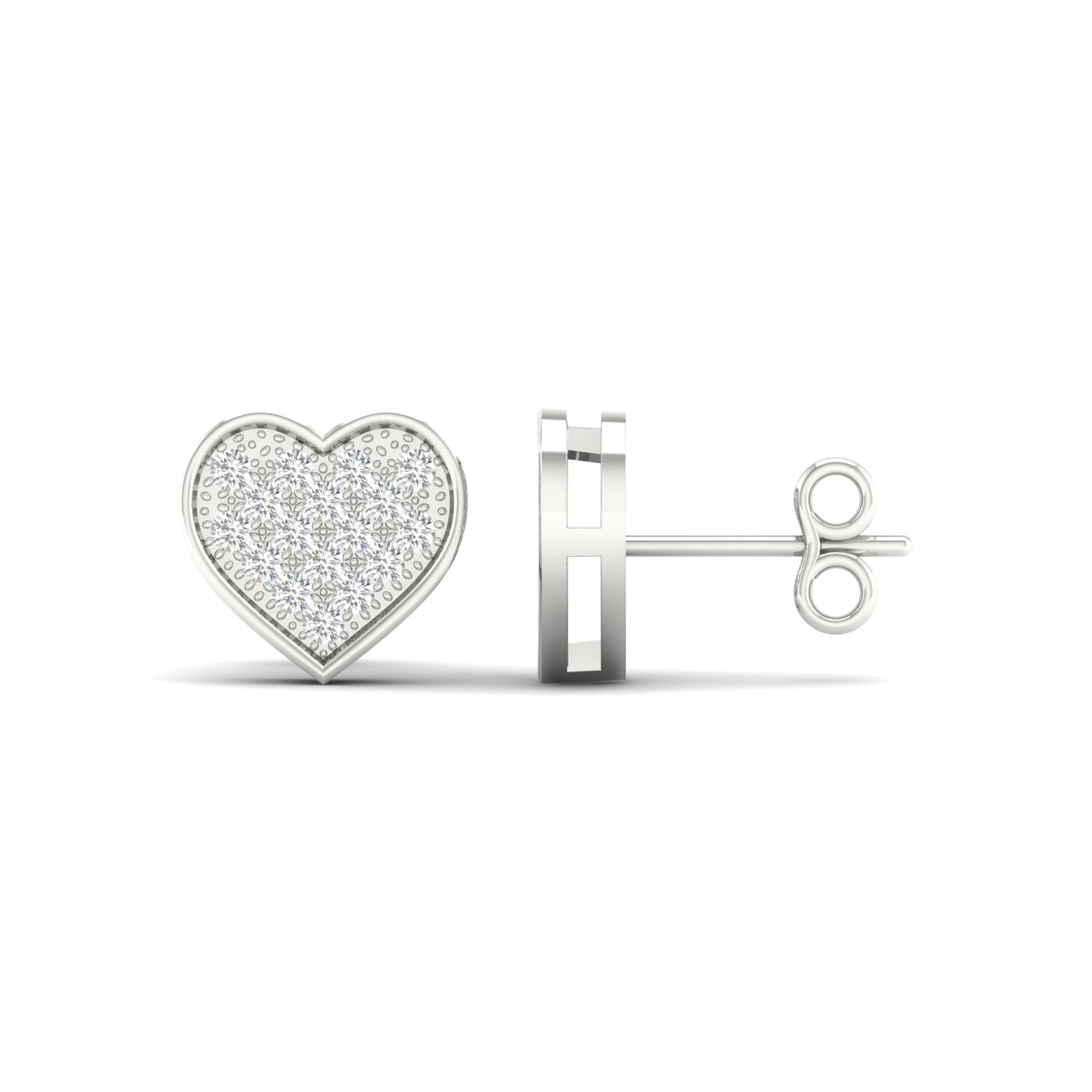 26718_1.jpg 10K 0.10CT Diamond Earring - Image 1