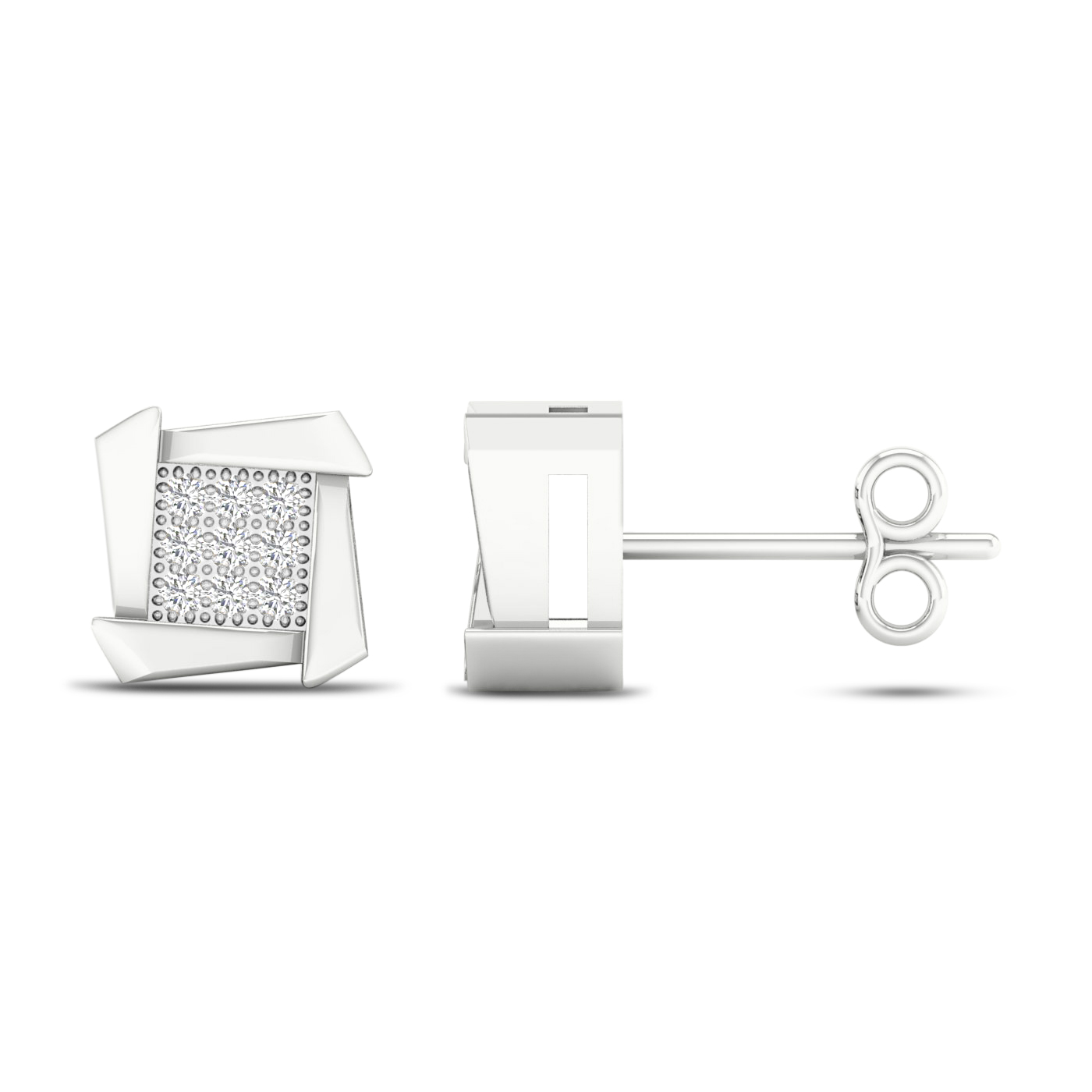 27232.jpg 10K 0.05CT Diamond Earring - Image 1