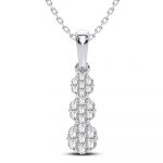 14K 1.50CT Diamond Pendant