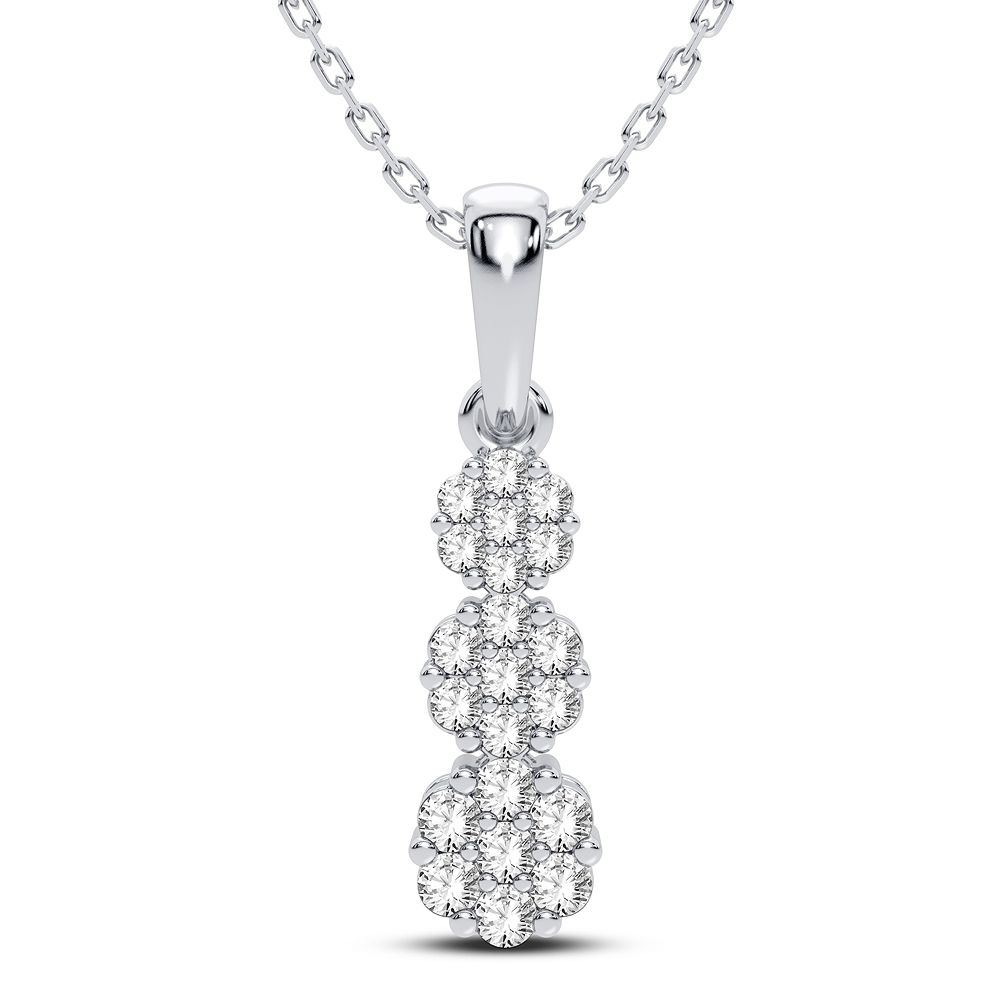 28390_1-1.jpg 14K 1.50CT Diamond Pendant - Image 1
