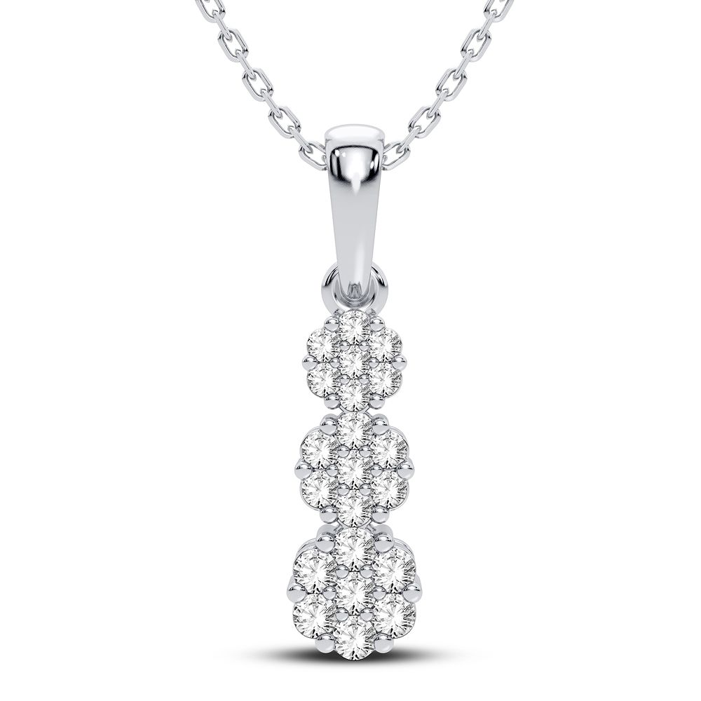 28392_1.jpg 14K 0.25CT Diamond Pendant - Image 1