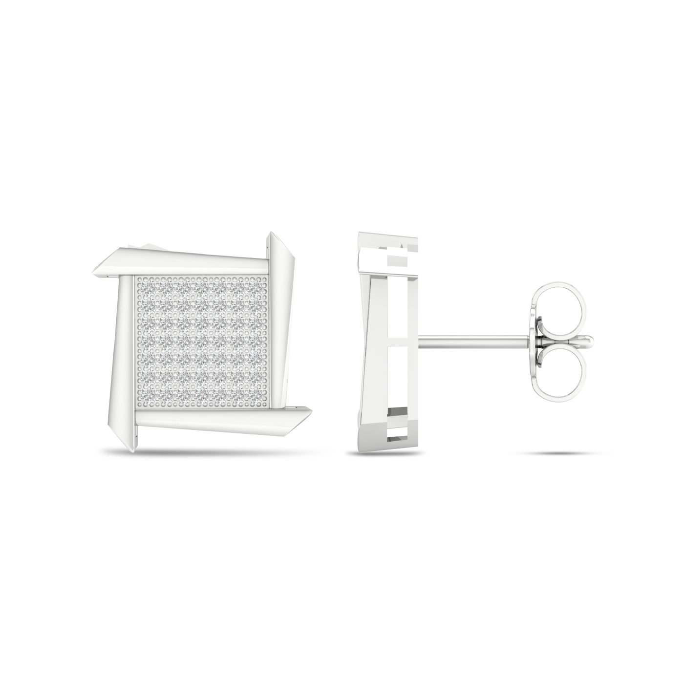 29219.jpg 10K 0.33CT Diamond Earring - Image 1
