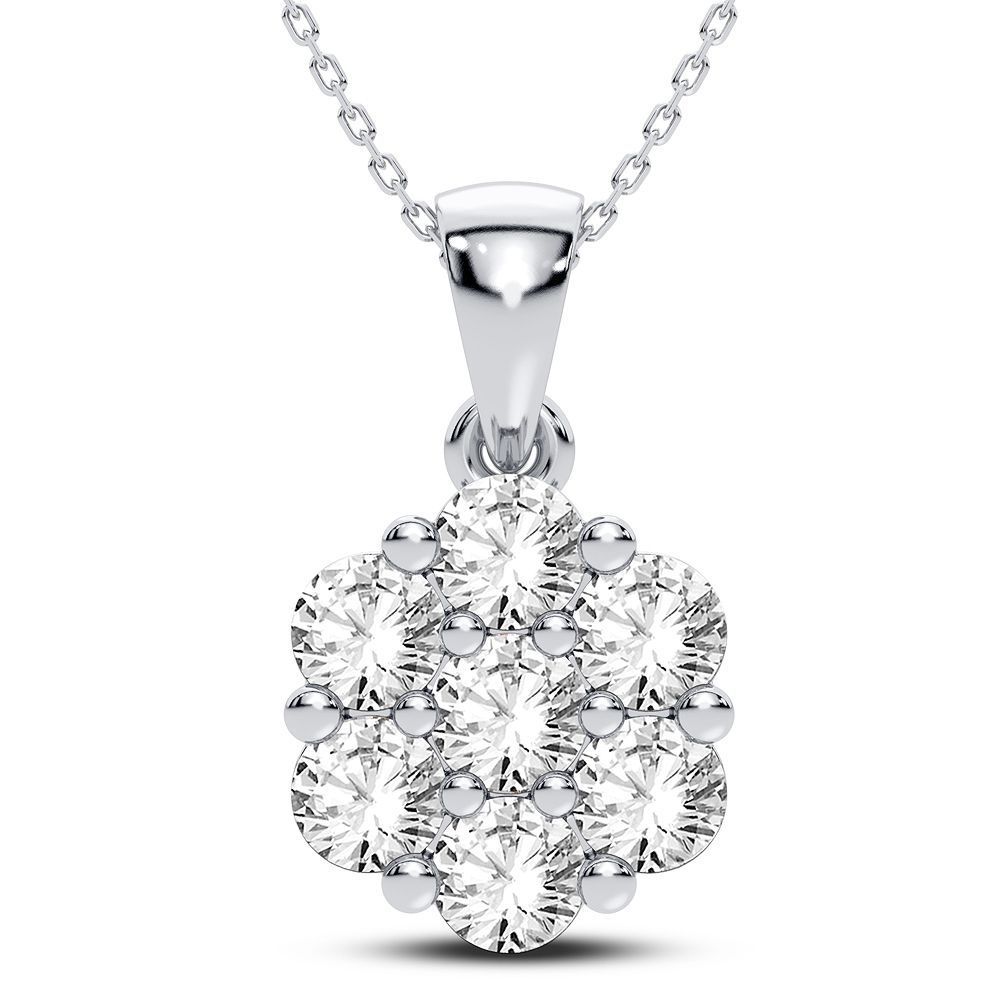 29329_1.jpg 14K 0.75CT Diamond Pendant - Image 1