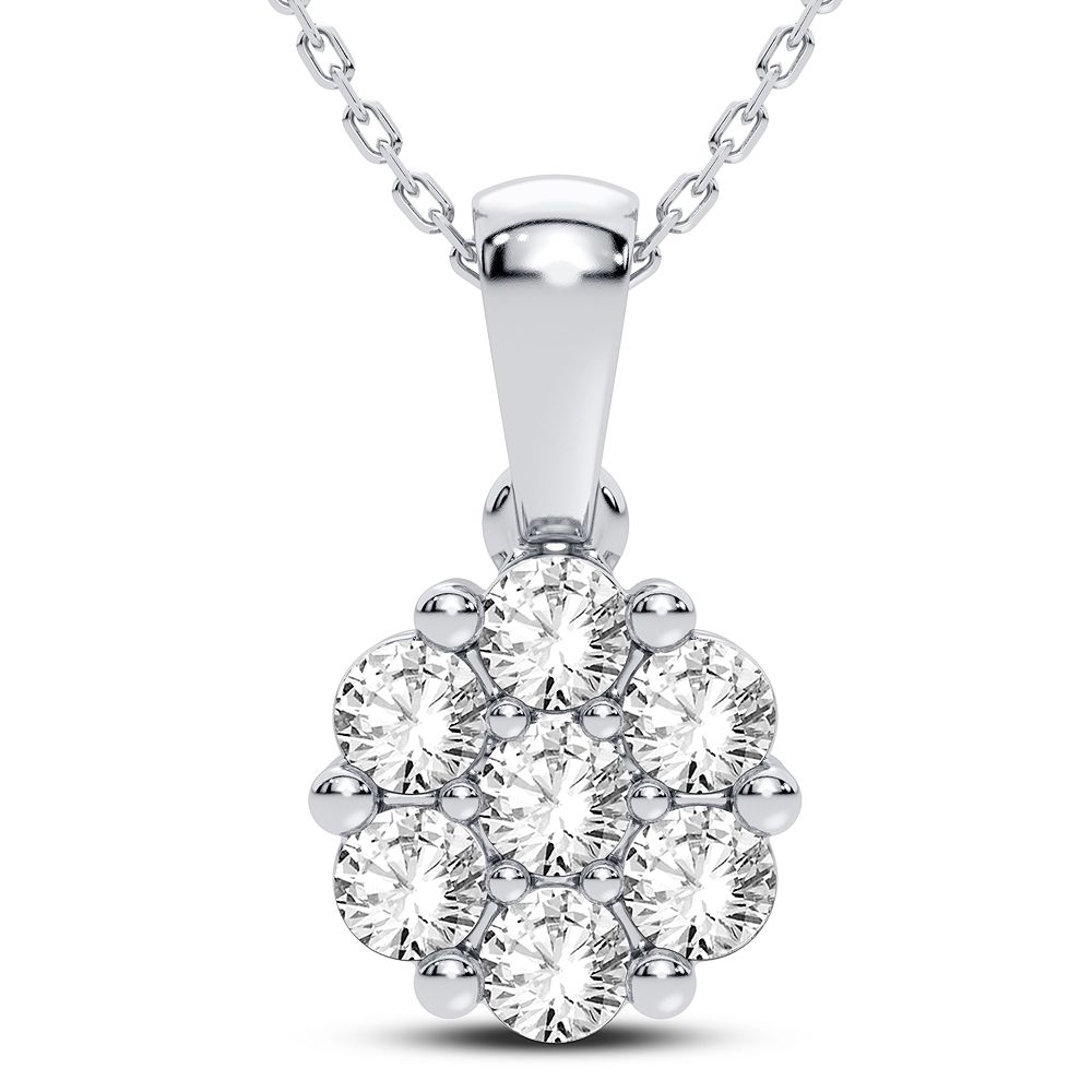 29330_1.jpg 14K 1.00CT Diamond Pendant - Image 1