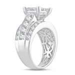 14K  3.50CT  PR/CT   Diamond  RING. - Image 2