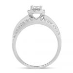 14K  4.00CT PR/CT  Diamond BRIDAL   RING - Image 3