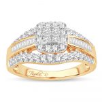 14K  3.00CT PR/CT  Diamond BRIDAL   RING