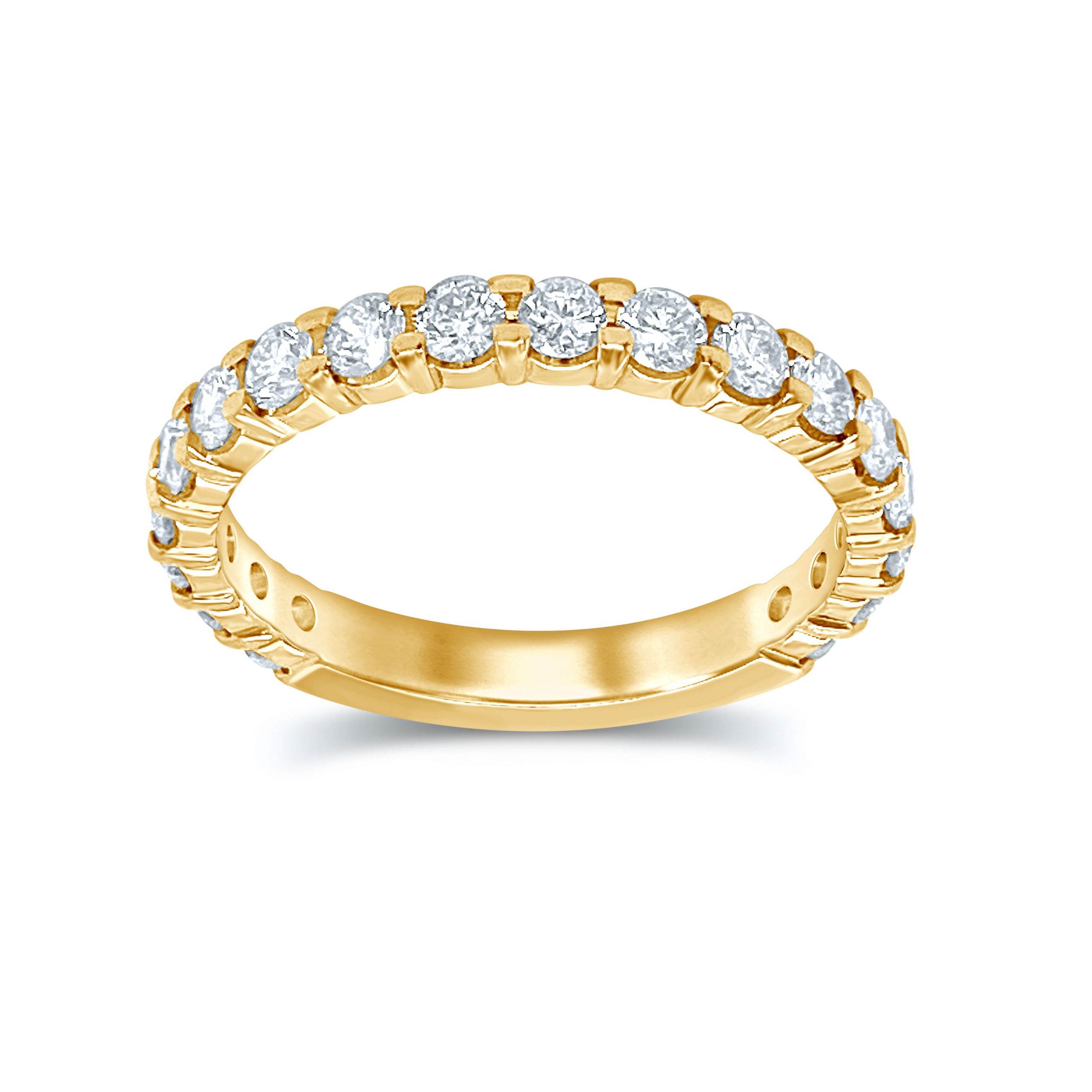 31181_1-2.jpg 14K 0.10CT Diamond Band (18 Diamond Stones) - Image 1