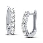 14K 1.00CT Diamond Earring - Image 2