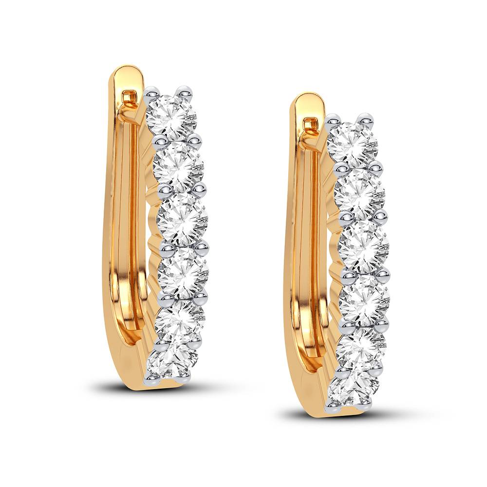 31322_1.jpg 14K 1.00CT Diamond Earring - Image 1