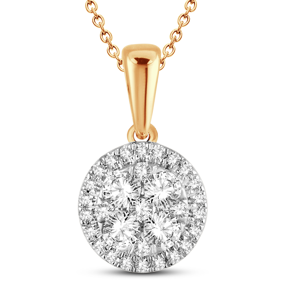 34262_1.jpg 14K 0.50ct Diamond Pendant - Image 1