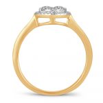 14K  0.48CT  DIAMOND  RING - Image 3