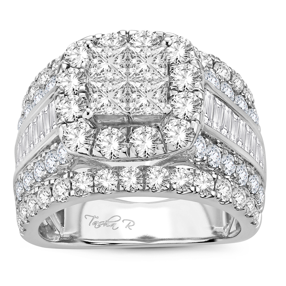 34770_1.jpg 14K 4.00CT Bridal Diamond Ring - Image 1