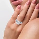 14K  1.40CT  Diamond BRIDAL RING - Image 4