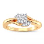14K 0.11CT Diamond Ring