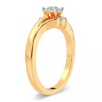 14K 0.11CT Diamond Ring - Image 2