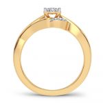 14K 0.11CT Diamond Ring - Image 3