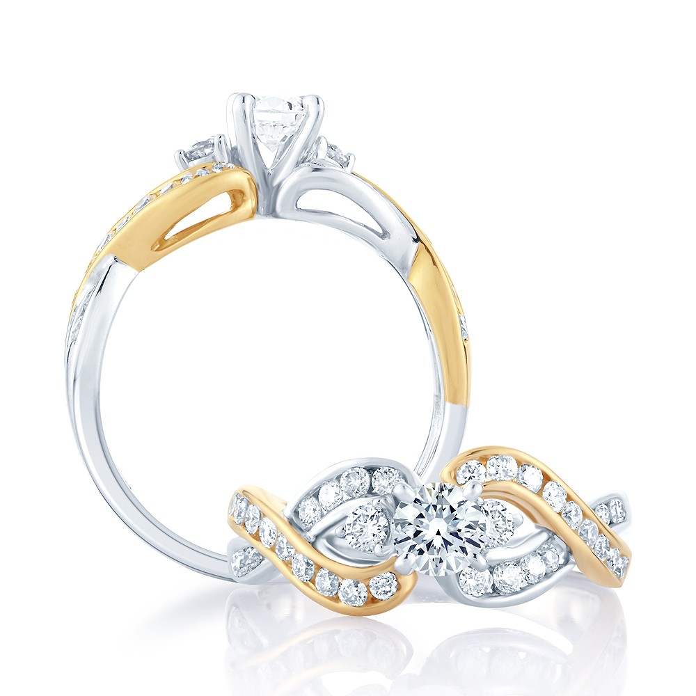 36008.jpg 14K 1.00CT Diamond Fashion Ring - Image 1