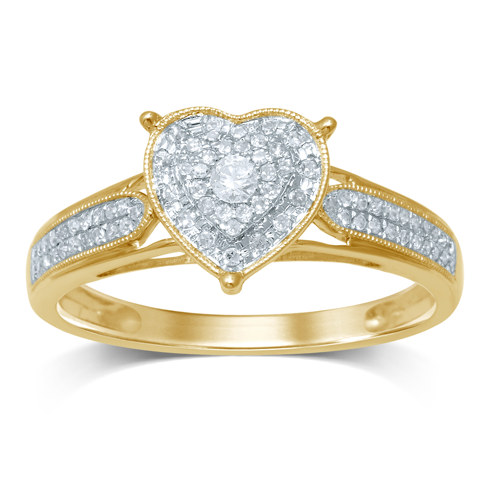 36317.jpg 14K 0.27CT Diamond Fashion Ring - Image 1