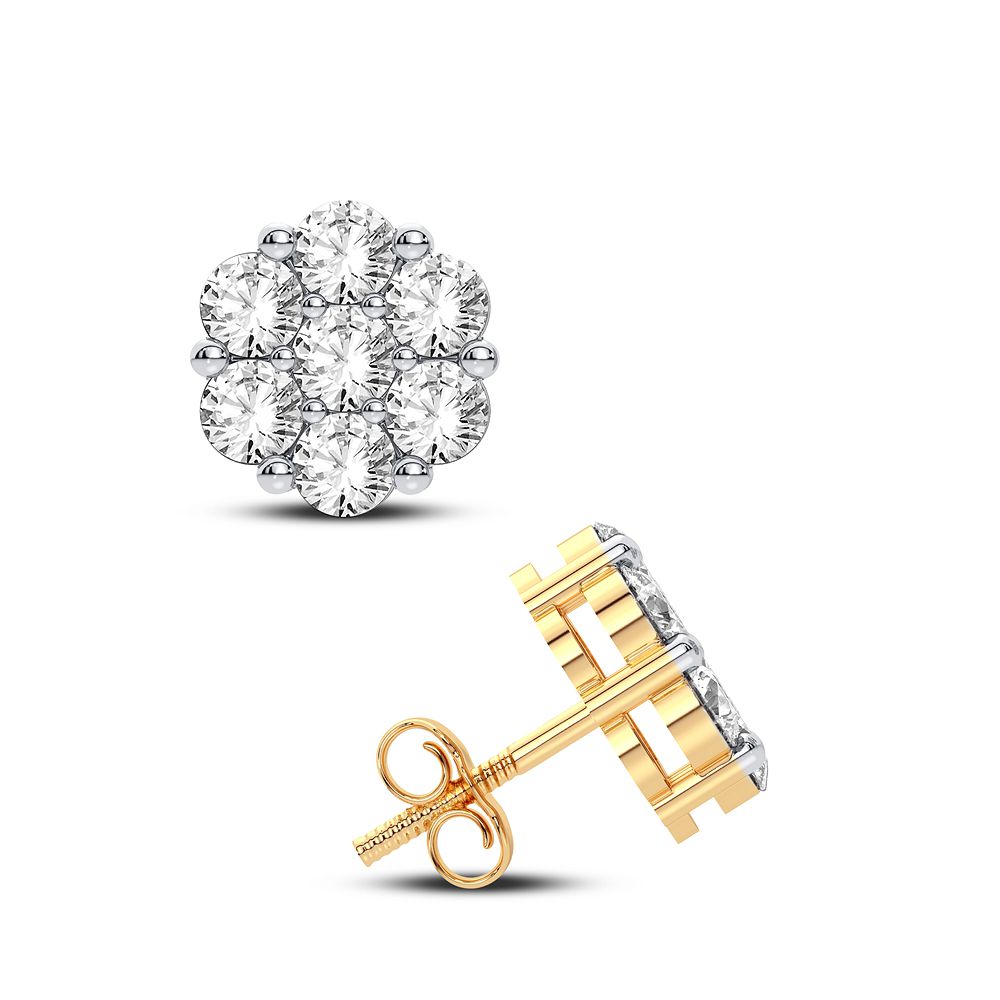 36374_1.jpg 14K 0.91CT Diamond Earring - Image 1