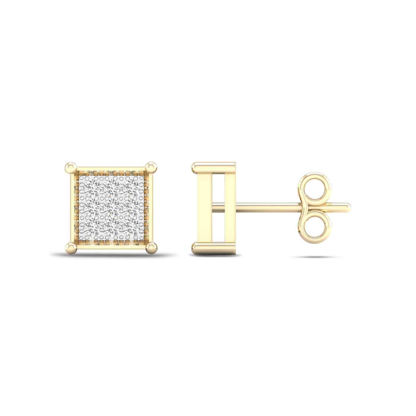 36418.jpg 10K 0.05CT Diamond Earring - Image 1