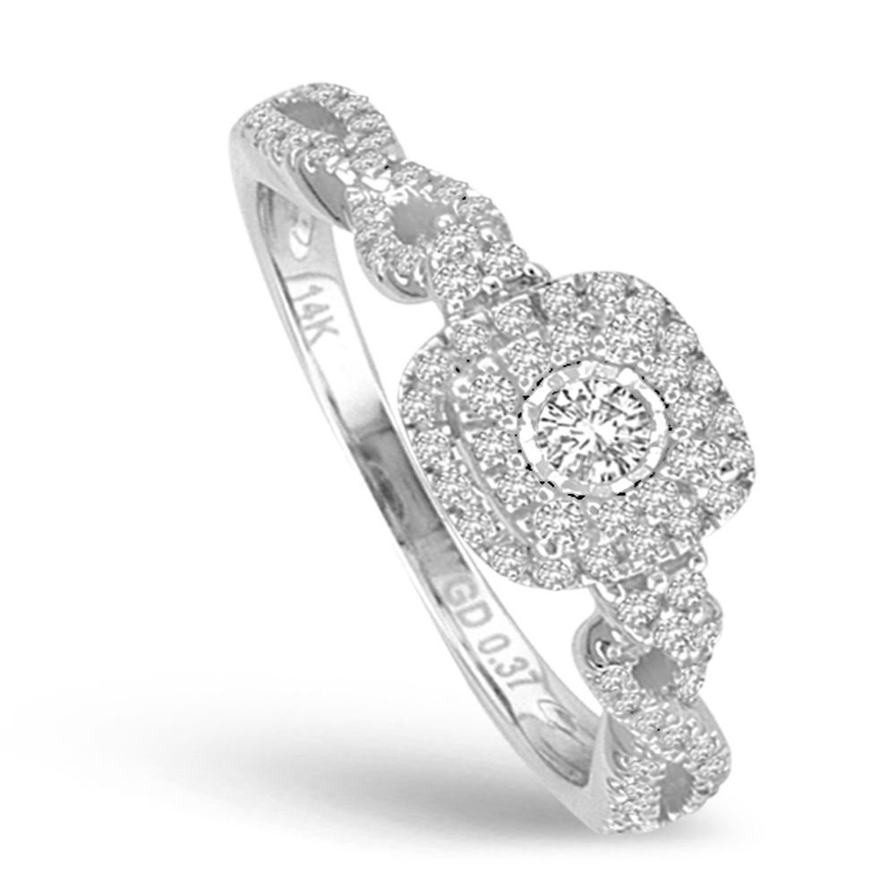 37012.jpg 14K 0.37CT Diamond RING - Image 1