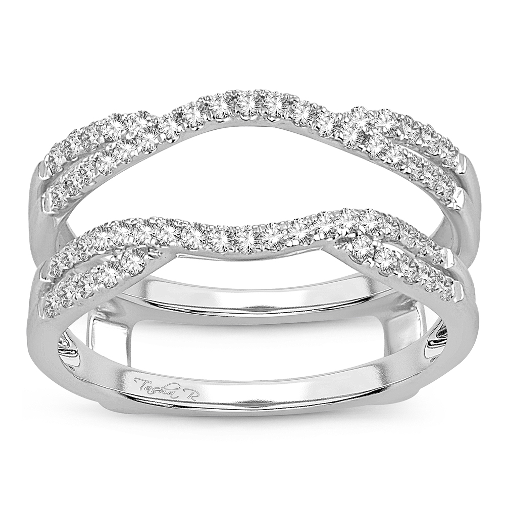 37235_1.jpg 14K 0.33CT Diamond RING GUARD - Image 1