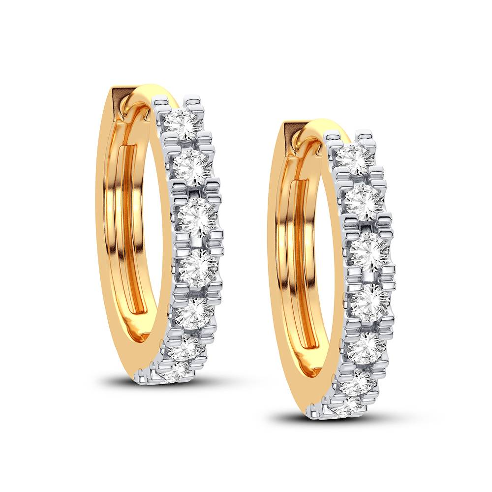 37465_1.jpg 14K 0.25CT Diamond Earring - Image 1