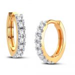 14K 0.25CT Diamond Earring - Image 2