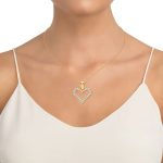 10K 0.16CT Diamond Pendant - Image 2