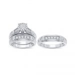 14K 0.78CT Diamond Trio Set - Image 2