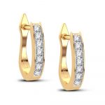 10K 0.06CT Diamond Earring