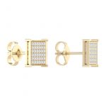 10K 0.20CT Diamond Earring - Image 2