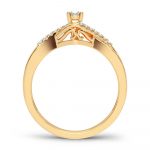 14K 0.16CT Diamond Ring - Image 3