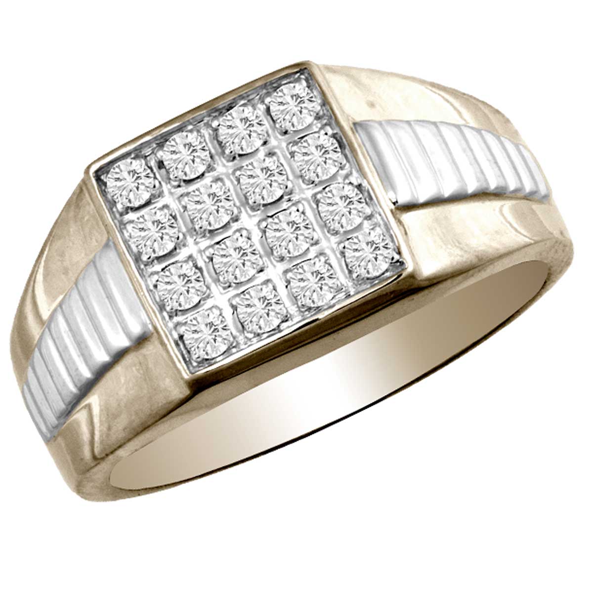 38486.jpg 14K 0.35CT Diamond MEN'S RING - Image 1