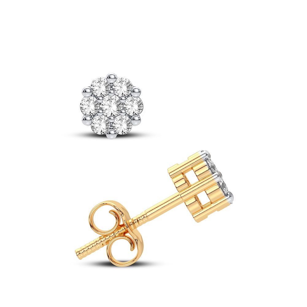 38802_1.jpg 14K 0.25CT Diamond Earring - Image 1