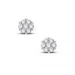 14K 0.25CT Diamond Earring - Image 2
