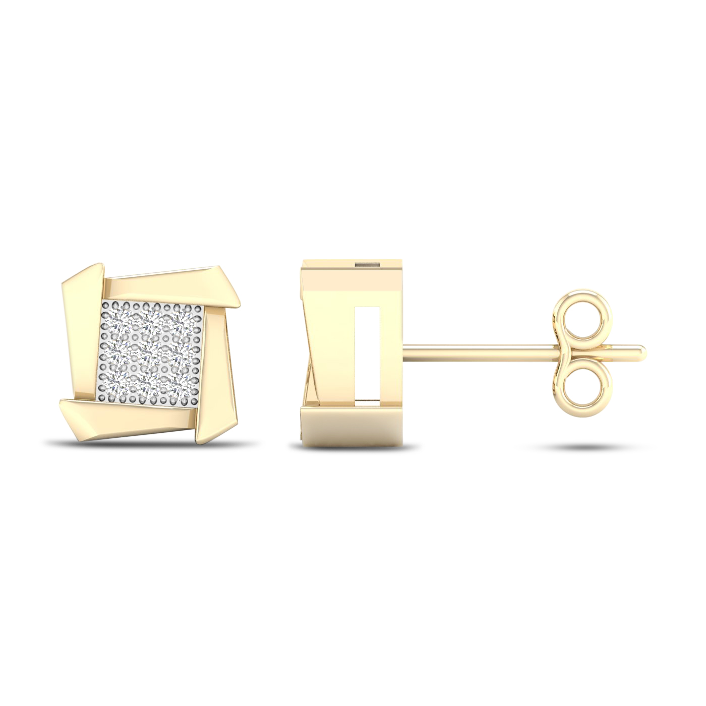 39004.jpg 10K 0.05CT Diamond Earring - Image 1