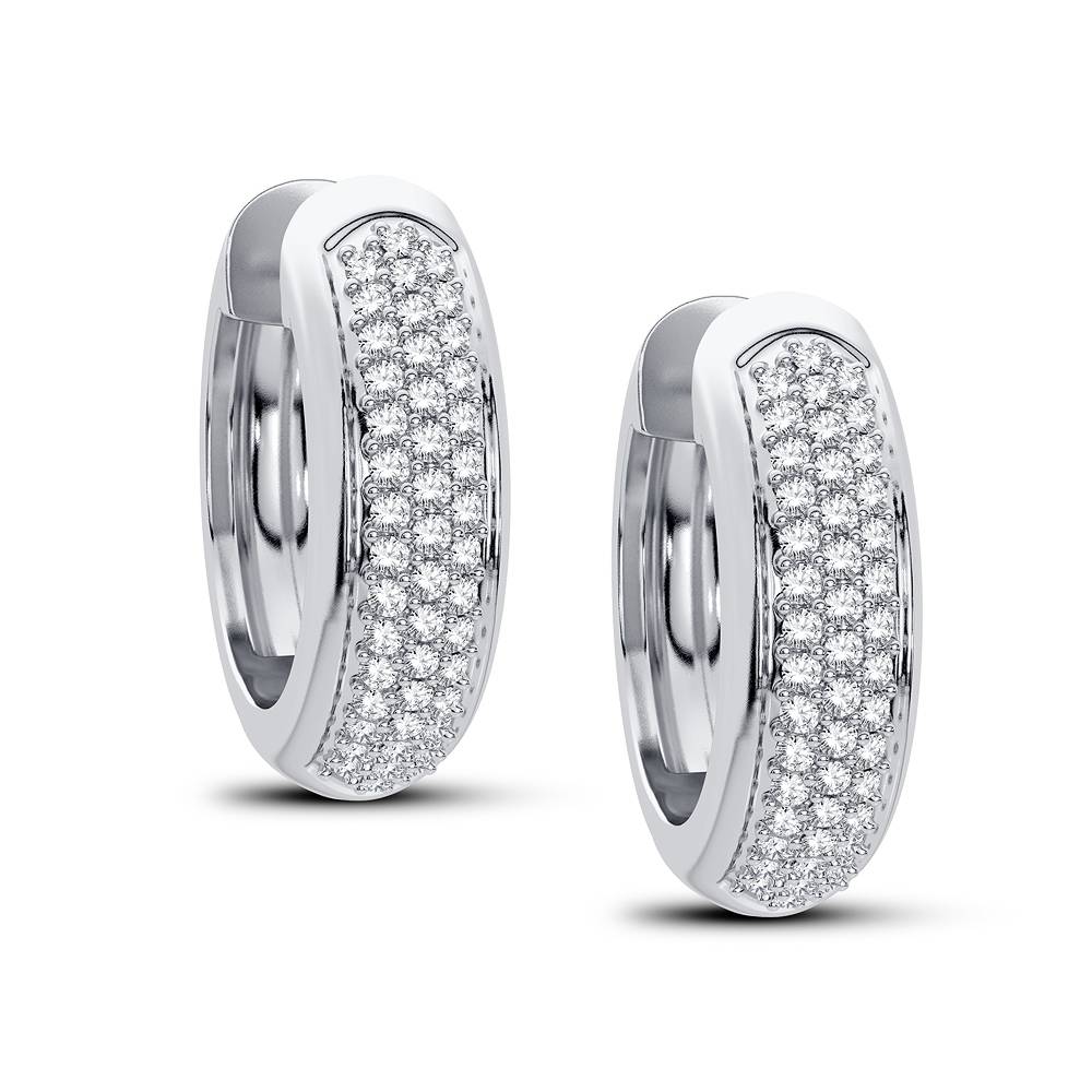 39026_1.jpg 14K 0.23CT Diamond Earring - Image 1